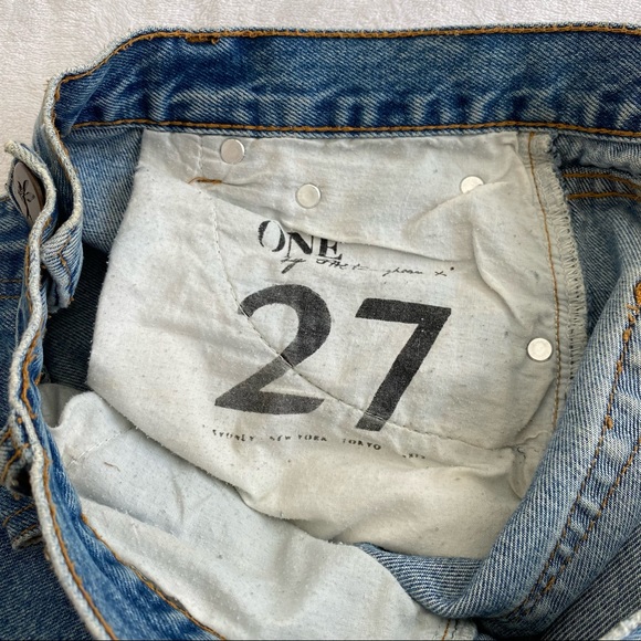 One x One Teaspoon Super Baggy Super Distressed Jeans - Picture 6 of 9